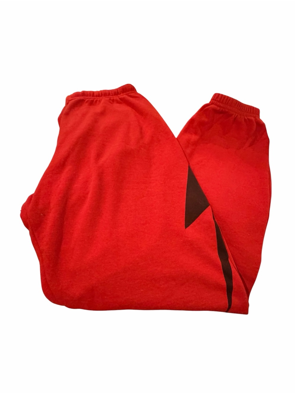 Aviator Nation Lightning Bolt Sweatpants Red & Black Joggers Size Large NEW - Picture 6 of 6